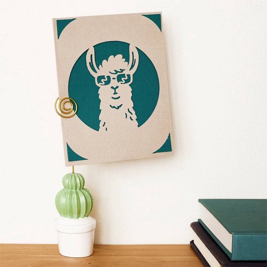 Cricut - Traceur de découpe et machine à écrire - Largeur de découpe 11,4 cm et design compact - Avec connexion Bluetooth et contrôle par application - Pour les projets de loisirs créatifs - Plastique blanc et bleu