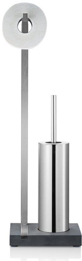 Blomus MENOTO Robinet de toilette 1 rouleau - Inox mat - Haut