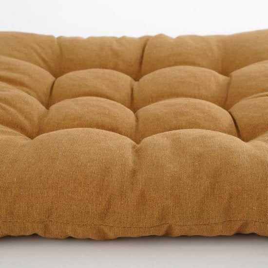 Collection In The Mood Coussin de chaise Paddy - L46 x B46 cm - Coton - Marron