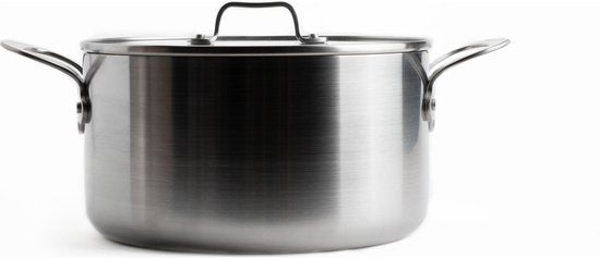 Mauviel 1830 - Marmite - 24 cm - Acier inoxydable - toutes sources de chaleur