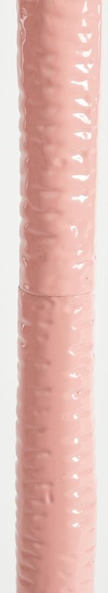 Mica Decorations Table d'appoint Colin - H58 x Ø34 cm - Aluminium recyclé - 100% FSC - Rose clair