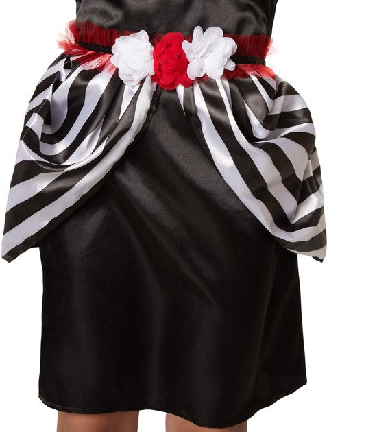 Dressforfun Creepy skeleton lady 104 (3-4y) - déguisement halloween costume de fête carnaval costume de fête carnaval - 301985