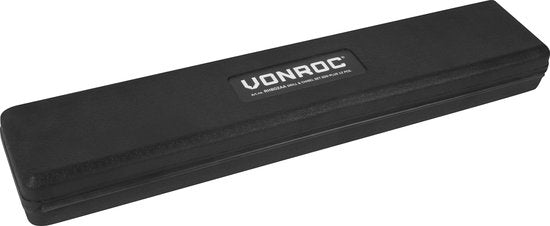 VONROC Set de forets et burins SDS-Plus – 12 pièces – Universel – Coffret incl. forets, pointe, burins plats et à gouge