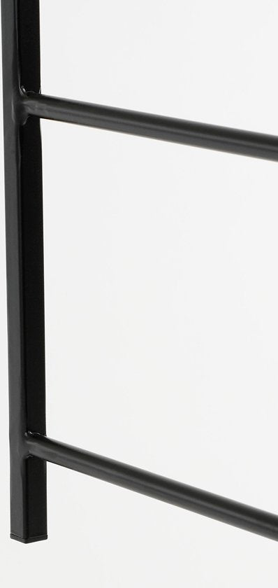 Mica Decorations Porte-plantes Dani suspendu - L54 x L10 x H90 cm - Métal - Noir