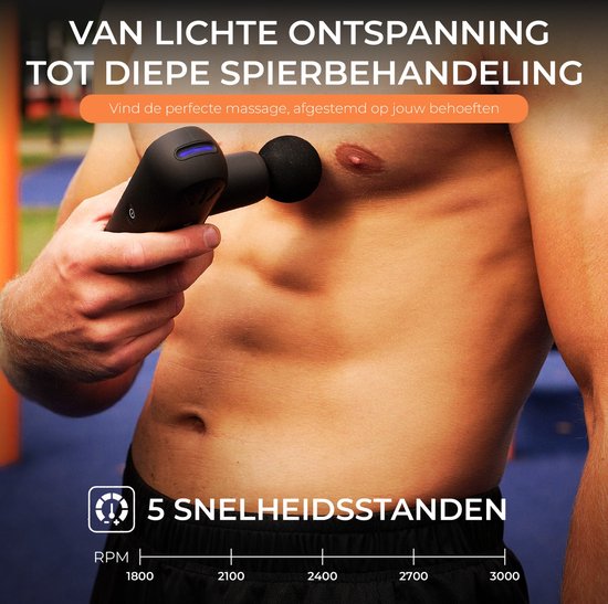 Maicura GO - Pistolet de massage - Professionnel - Appareil de massage - Pistolet de massage - Infrarouge