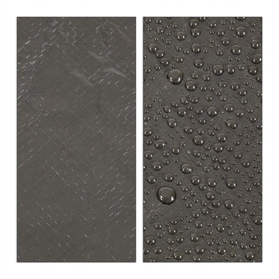 housse de protection trampoline - bâche trampoline - Ø 390 - 405 cm - noir