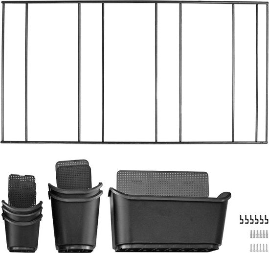 Nature - Jardinage vertical avec structure métallique - H84 x 48 cm - kit complet