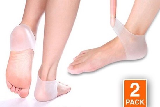 Supports de talon et de cheville | Protecteurs de talon | Lot de 2 | Silicone | Taille unique