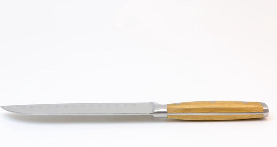 Couteau de chef japonais Westinghouse - Couteau à viande - Couteau de cuisine en acier inoxydable - 17.5 cm - manche en bambou