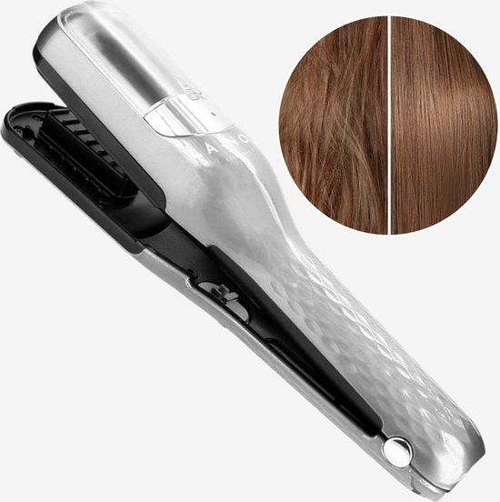 Tondeuse pour pointes fourchues - La Nou® Split Remover 4 - Accessoires inclus - argenté
