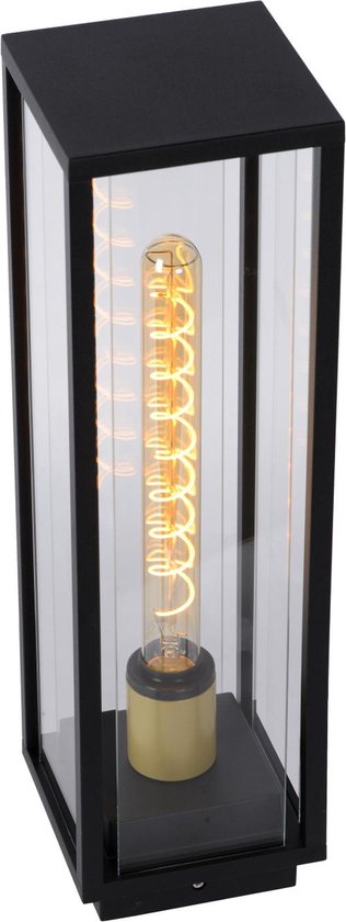 Lucide LAURENS - Lampe sur pied - 1xE27 - IP54 - Noir