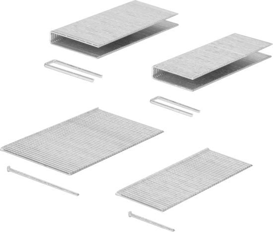 VONROC - VPower 20V - 1000 agrafes et 1000 clous - Sans batterie ni chargeur