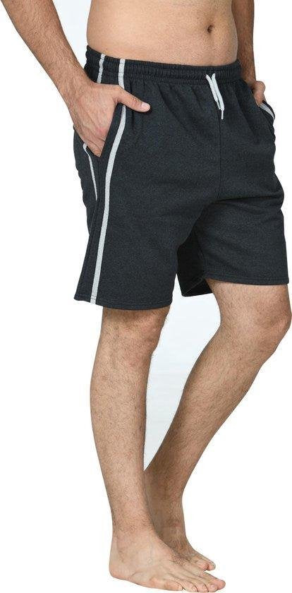 Comfort Essentials - Shorts pour hommes - 2 packs - Navy/Antracite - XXL