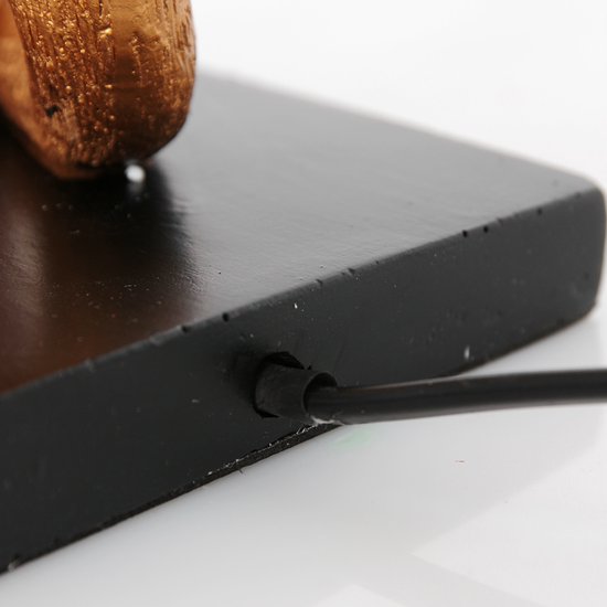 Anne Lighting - lampe à poser - Animaux - noir - plastique métal - fixation libre - E27 - 3126ZW