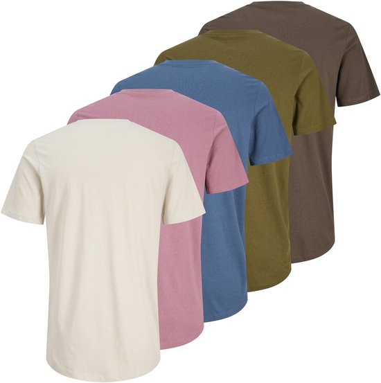 JACK&JONES - JPRBLABRODY TEE SS CREW NECK 5PK MP NOOS - Hommes - T-shirts