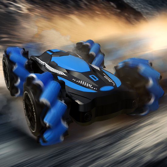 NAPI Controlled Car - RC Stunt Car with 2 Batteries - Toy Car for Boys - Outdoor Toys - Racing Cars - Outdoor Toy Car - Radiographic - Slidestorm