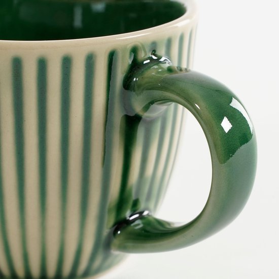 Mica Decorations Mug Elice - 210 ml - Céramique - Vert