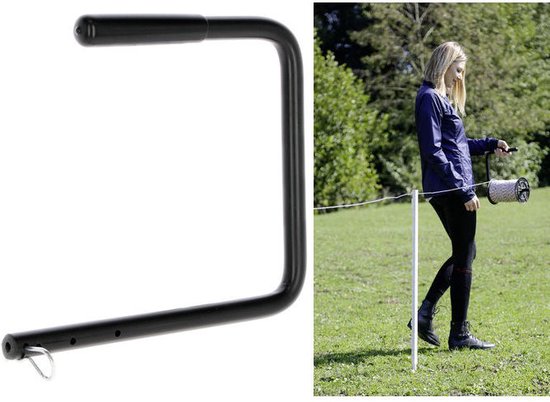 AKO Dérouleur à une main pour rouleaux de fil de clôture électrique