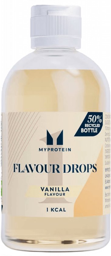 Myprotein Flavour Drops (50 ml) Vanilla - Aliments fonctionnels - Arômes/édulcorants