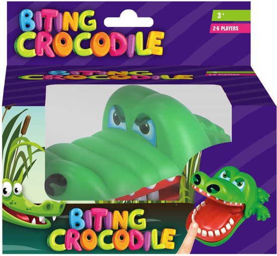 Jeu de morsure de crocodile