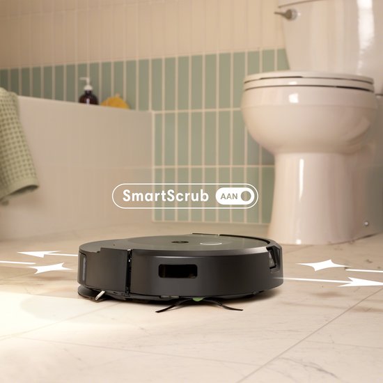 iRobot Roomba Combo 10 Max + AutoWash Dock - Robot aspirateur et robot laveur - Autonettoyant - Détection et évitement des objets - X0858