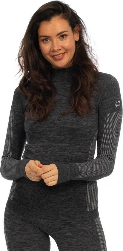 HEAT KEEPER Chemise thermo à manches longues pour femmes - M