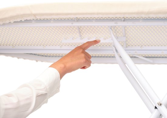 Brabantia planche à repasser B - 124 x 38 cm, pour fer à vapeur - Fresh Breeze