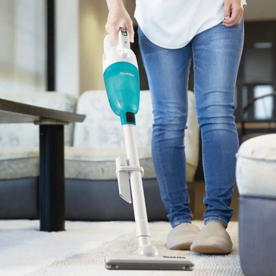 Makita CL117FDX4 Aspirateur Accu | Vert | 12 V Max | Batterie Li-ion 2.0 Ah intégrée - CL117FDX4