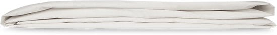 Kayori Shizu Topper drap-housse Jersey - 90-100x200-220cm - Epaisseur du matelas 12 cm - Coton biologique - Blanc cassé