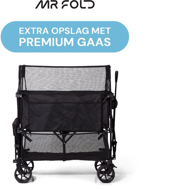 Mr Fold Bolderkar - XXL - Pliable - 400L - Bleu