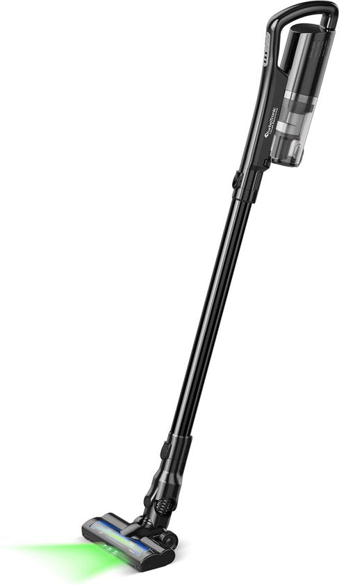TurboTronic LZ6 Aspirateur à manche avec laser - Noir