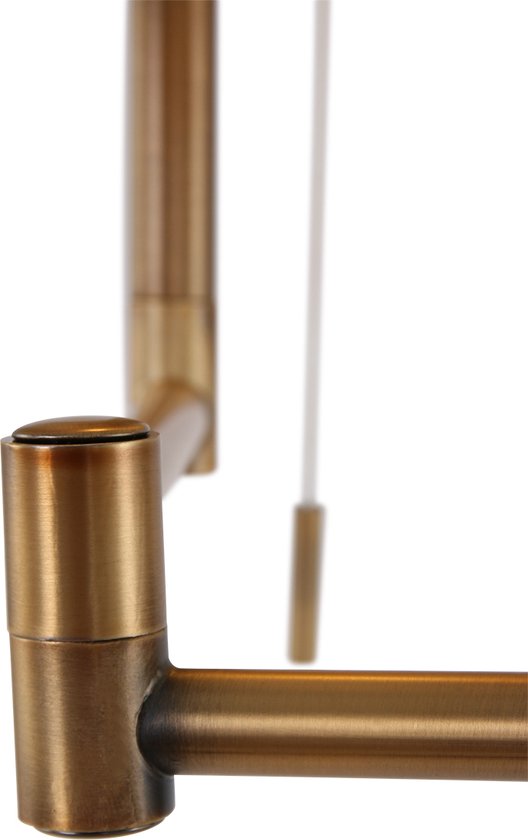Mexlite lampadaire Bella - bronze - métal - 45 cm - douille E27 - 3406BR