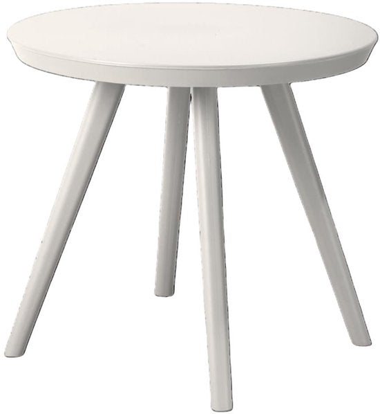 van der Meulen table enfant plastique pastel taupe ronde 50,5cm jouet