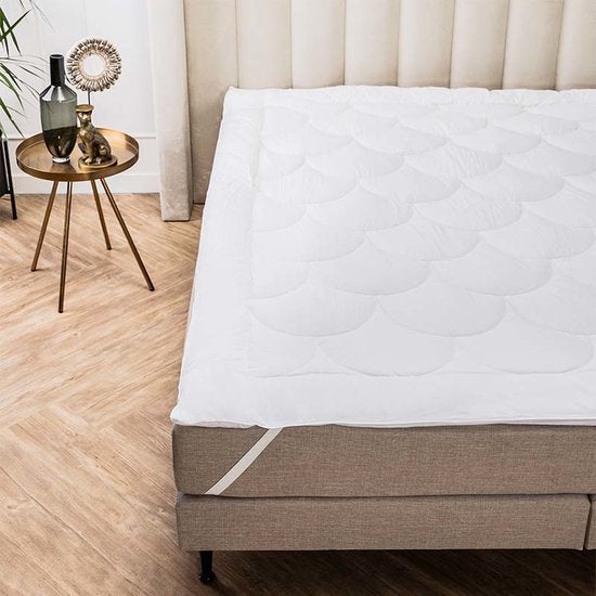 Surmatelas Swiss Nights Cooling Tencel - 90x200 - blanc
