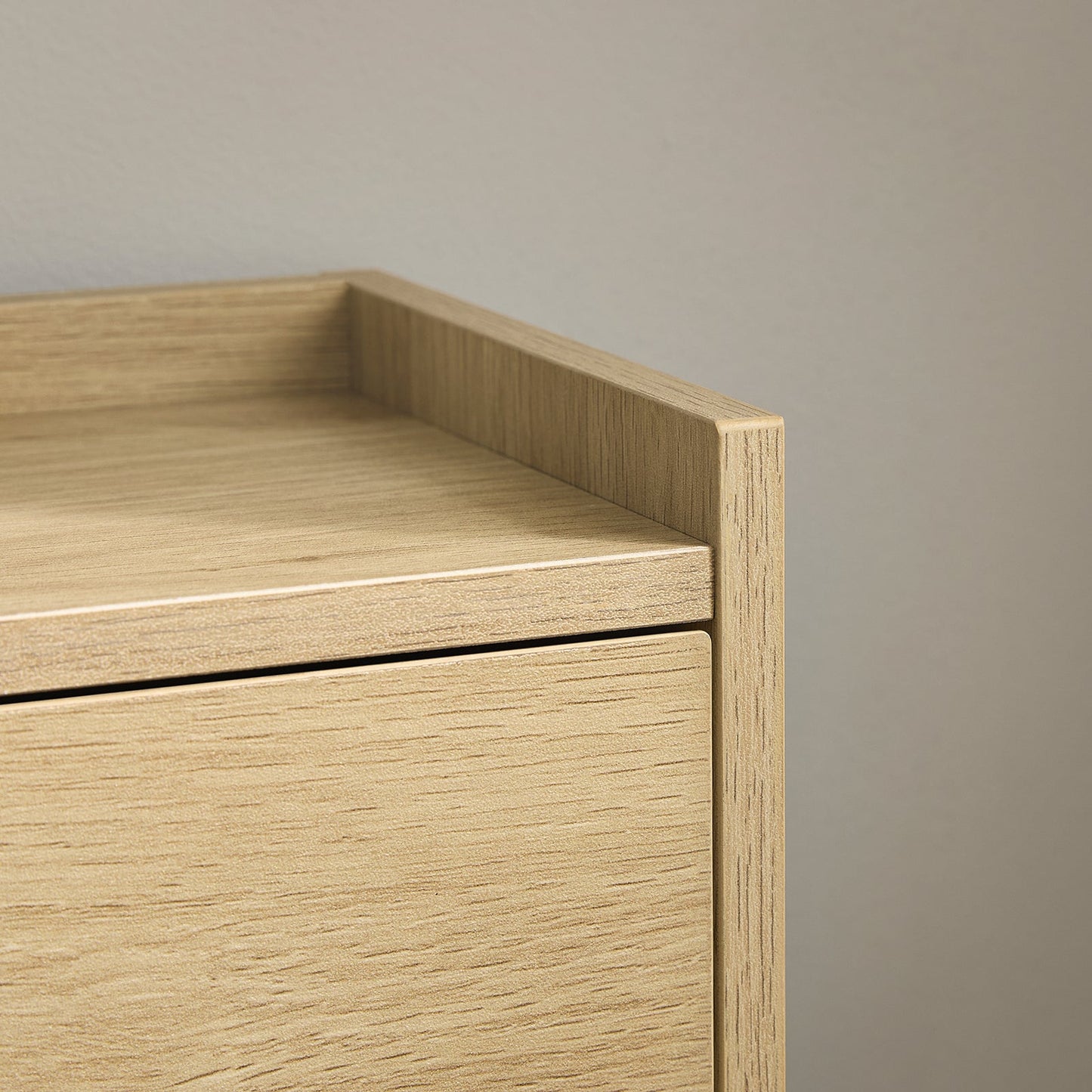 SoBuy Meuble à chaussures FSR100-N - 4 Tiroirs - 19 x 100 x 90 cm - MDF - Marron clair