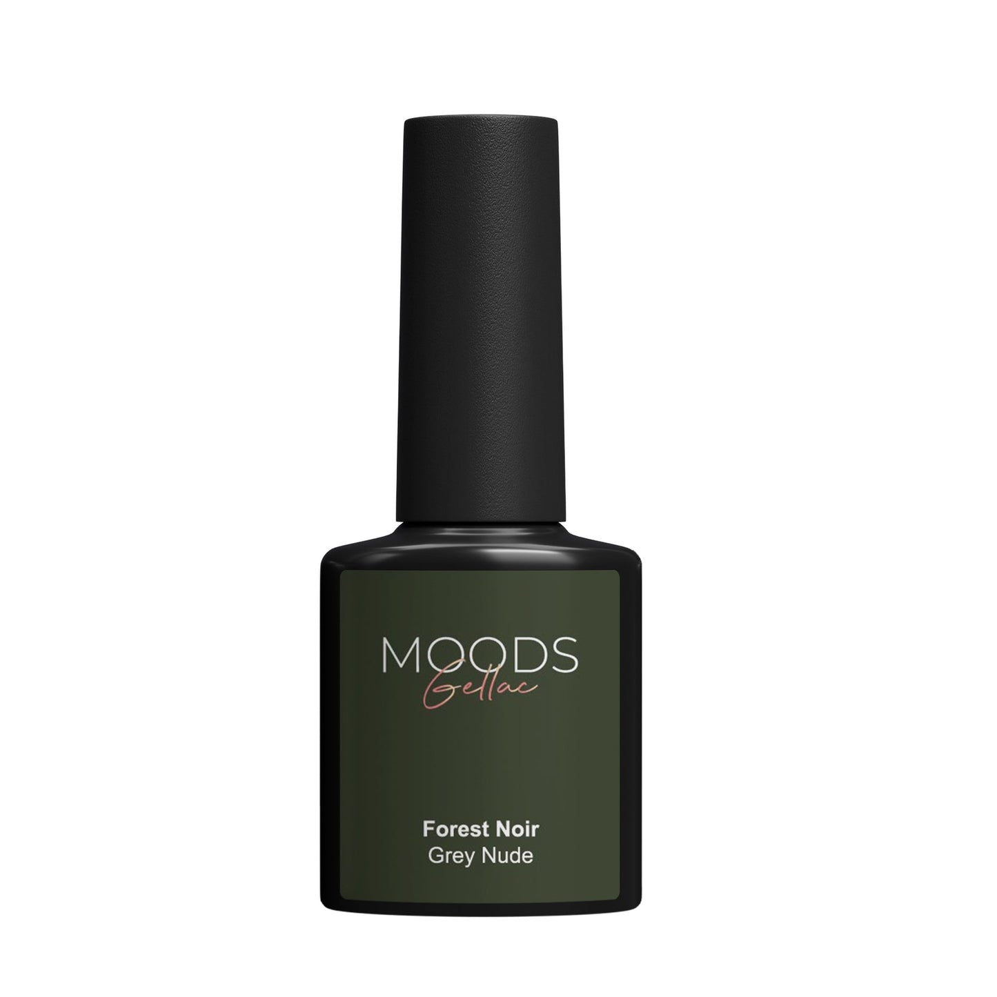 Moods Gellac 711 Forest Noir 15ML - Vernis à ongles en gel vert foncé profond