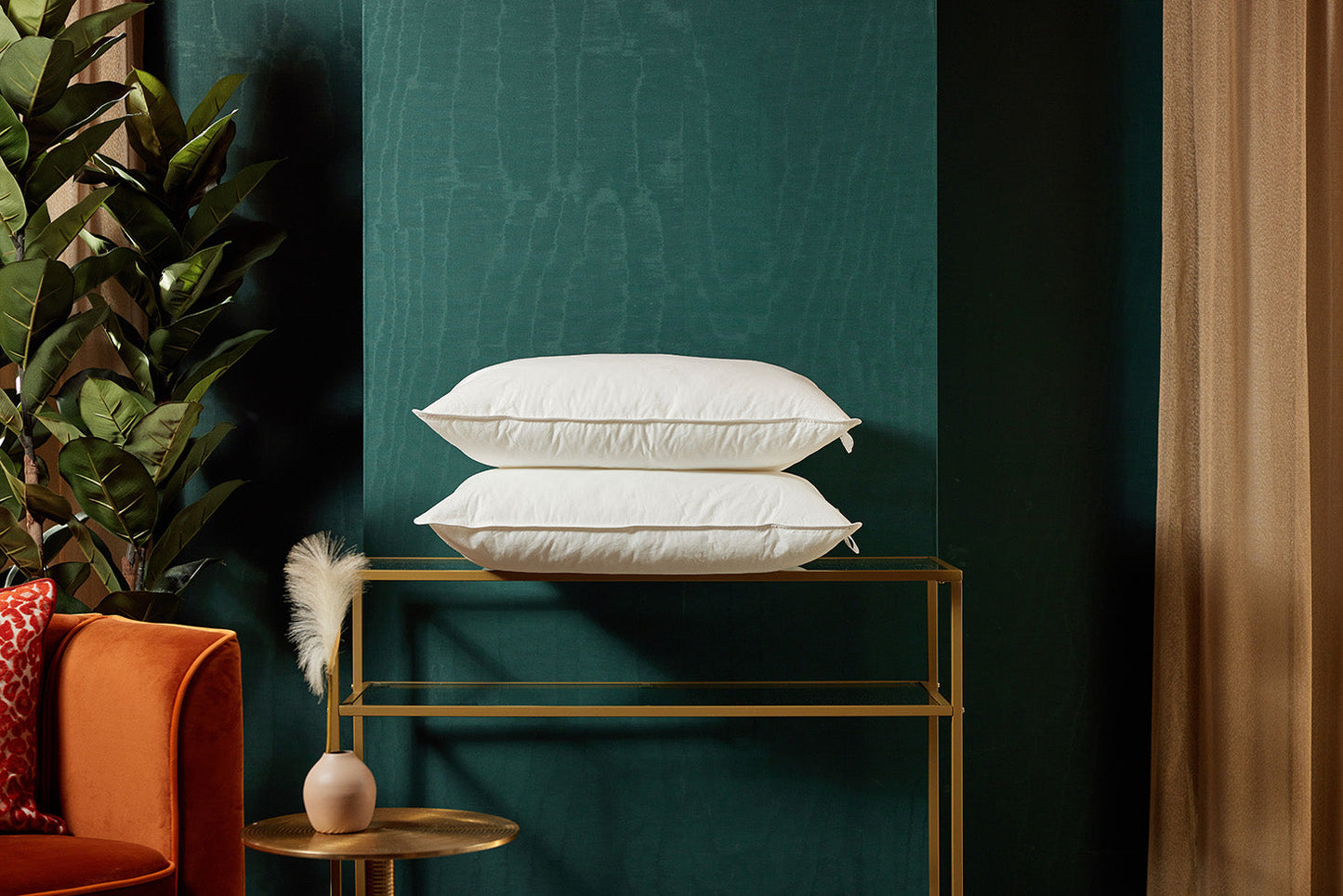 Van der Valk Pillow Suite - 60x70 cm - Synthétique - Qualité hôtel - Doux - Blanc