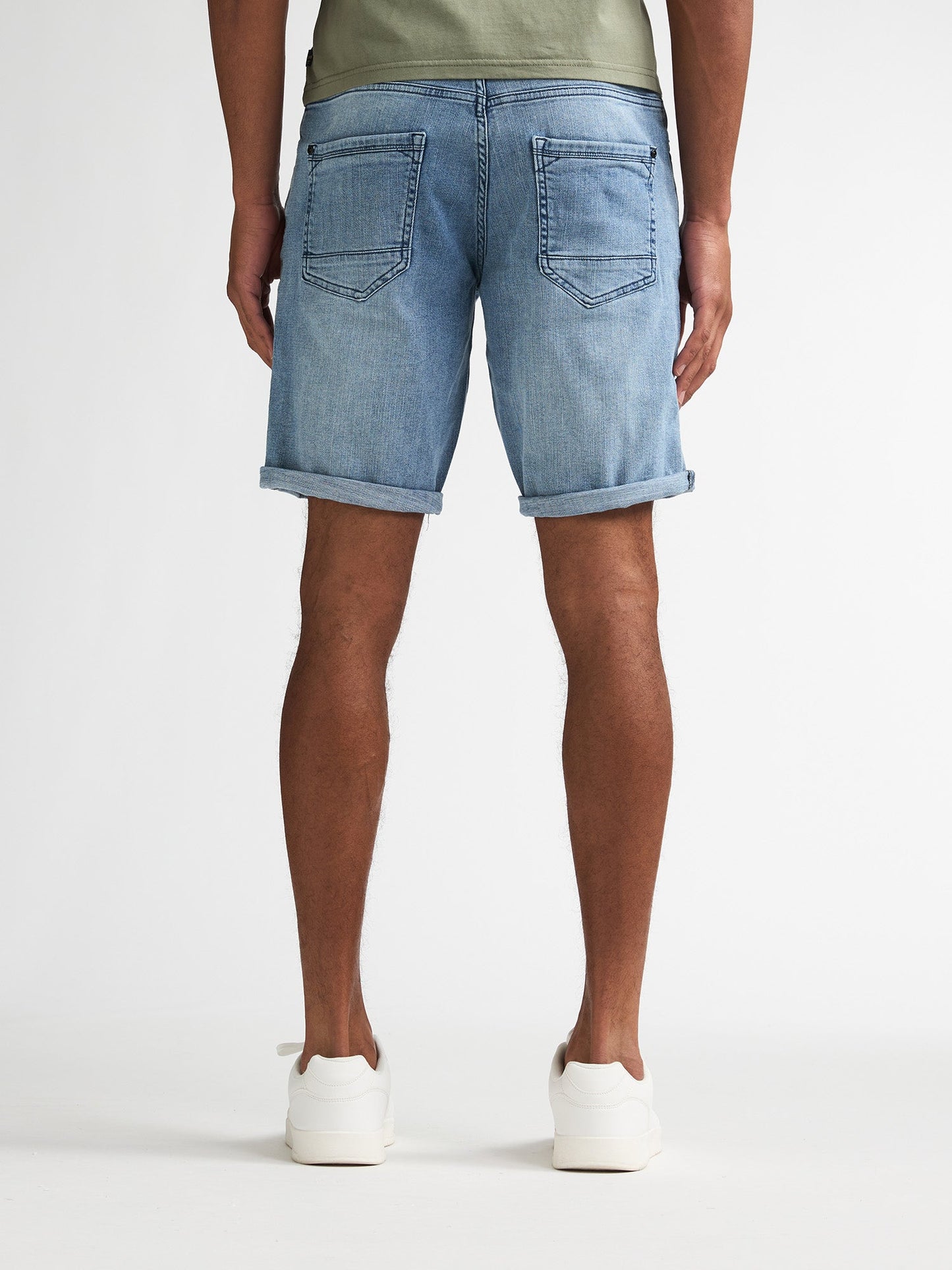 Petrol Industries Denim Shorts Men - Regular Fit - Vintage Blue - Taille XL