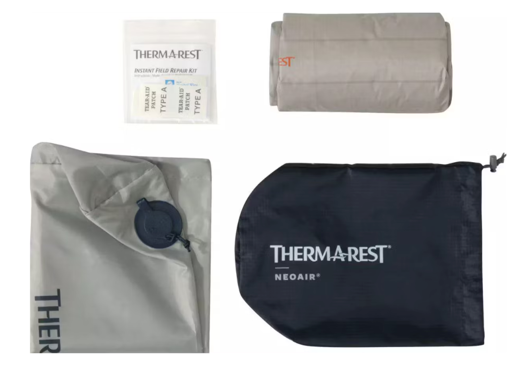 Therm-a-Rest - Matelas de couchage gonflable - 10 cm d'épaisseur et valeur R 3,7 - doté de la valve TwinLock et d'une matrice triangulaire - pour les trois saisons - Balsam Polyester