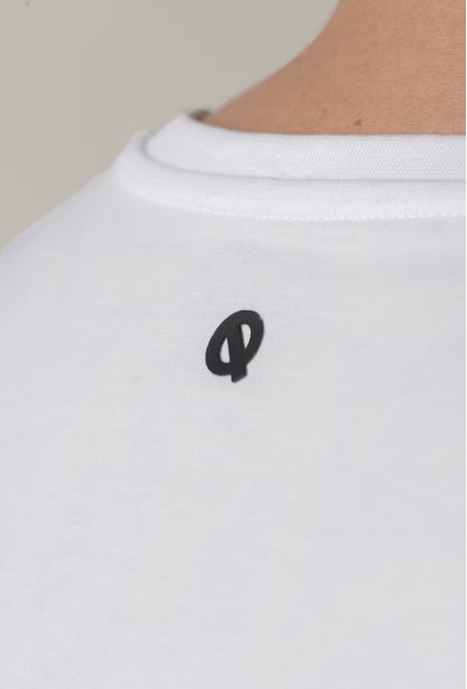 LEBASQ T-Shirt Parker Crew blanc, taille M (longueur dos 72 cm, tour de poitrine 100 cm)