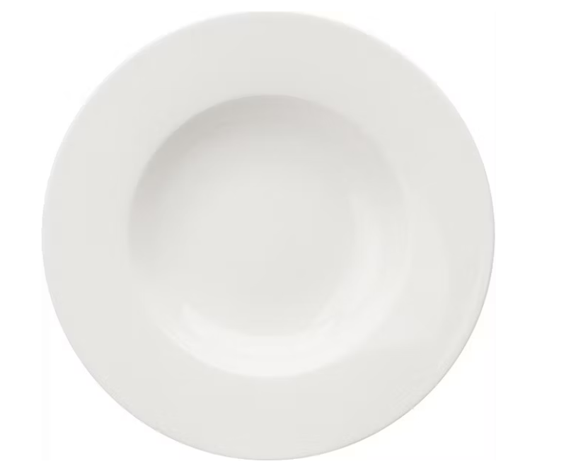 Set de 6 assiettes creuses Vivo by Villeroy & Boch - Ø 24 cm - Blanc intemporel