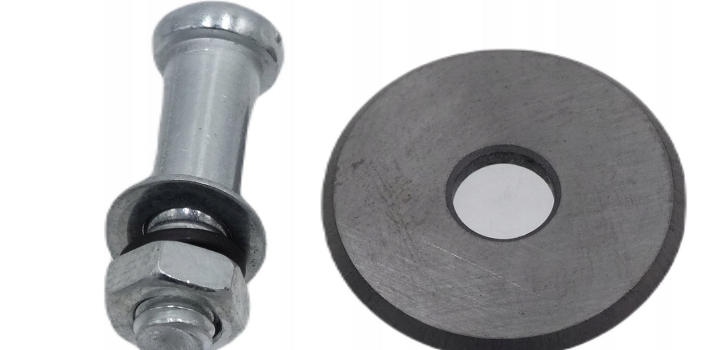 Molette pour tuiles et terre cuite 22x6x2 mm - Acier