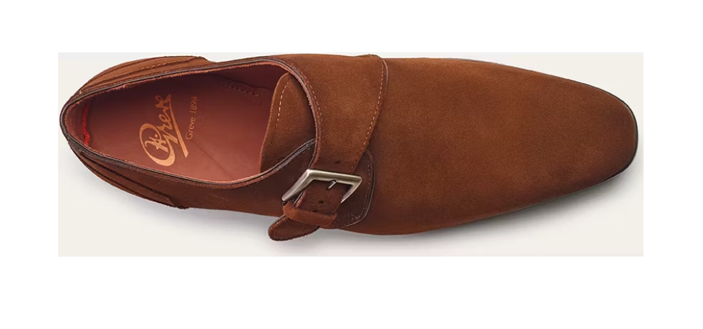 Greve - Chaussure à boucle - Ribolla - Brulee - Velours - Taille 46