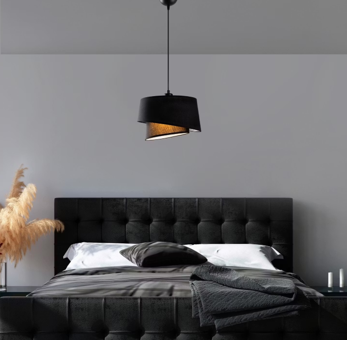 Opviq Stage lampe suspendue Ø 32 cm | Noir | Hauteur réglable