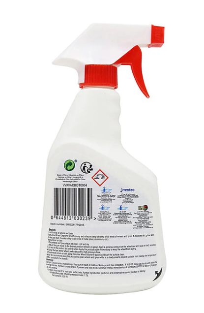 Renumax Nettoyant pour roues 500ml Transparent - 22 x 7 x 7 cm