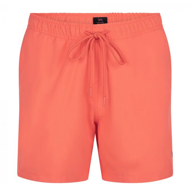 Undiemeister Highland Moss Swimming Trunks for Men - Summer Sunset - Size L - 50 cm waist, 40 cm leg length