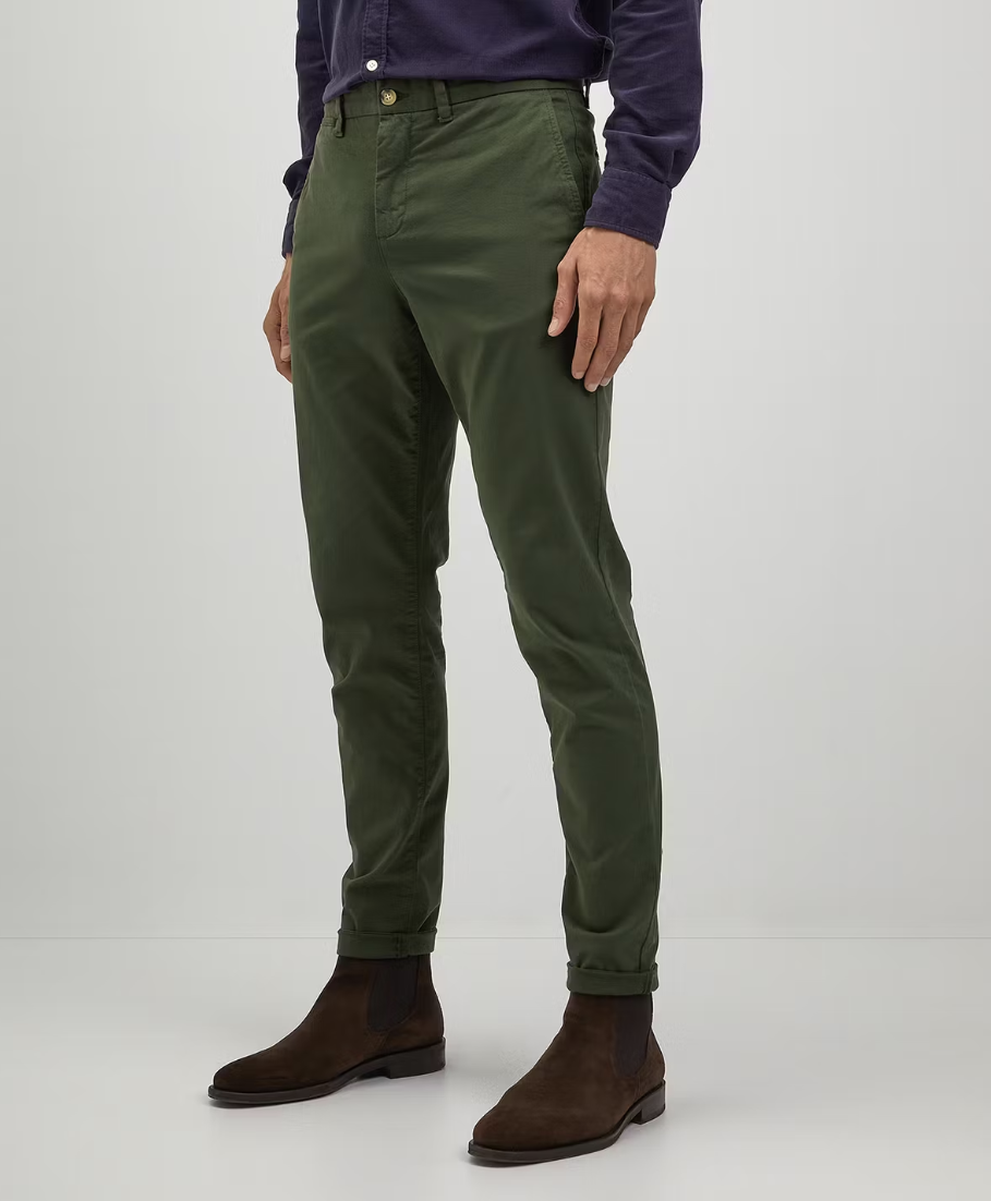 McGregor Chino Modern Fit - Pine Green - W30 L34 - Pantalons pour hommes