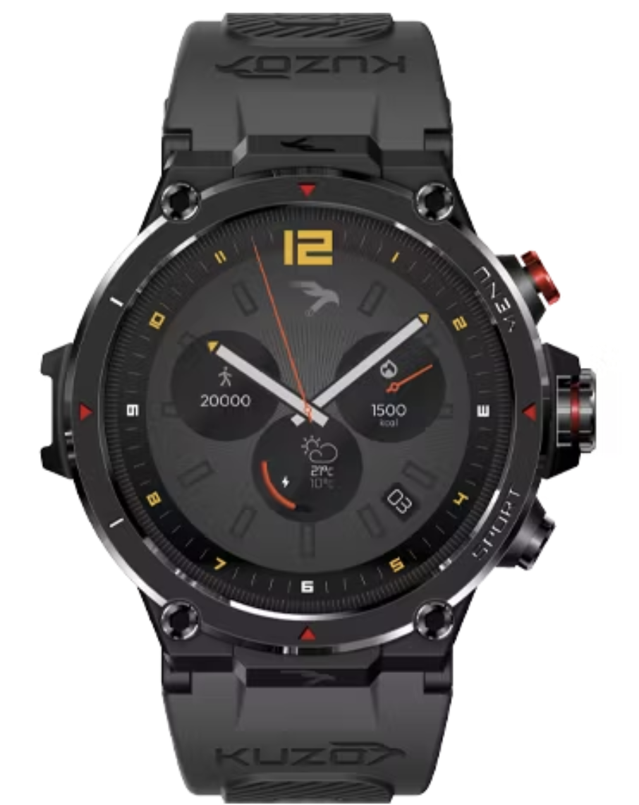 Smartwatch Veho Kuzo II FS-2 Sport avec GPS - Noir