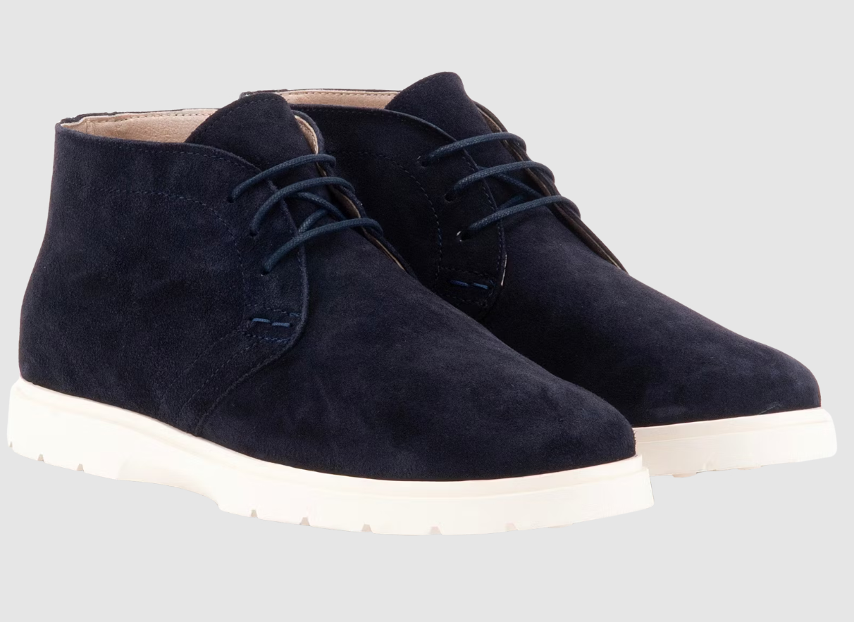 Greve Elba Chaussures à lacets pour homme - Daim - Marine - Taille 46 - Universe