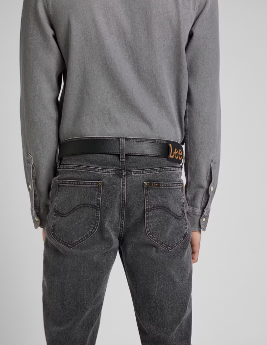 Lee Ceinture pantalon homme noire - 95 cm - Faux cuir